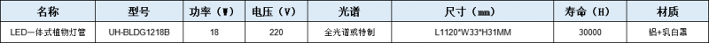 植物組培用LED燈管系列